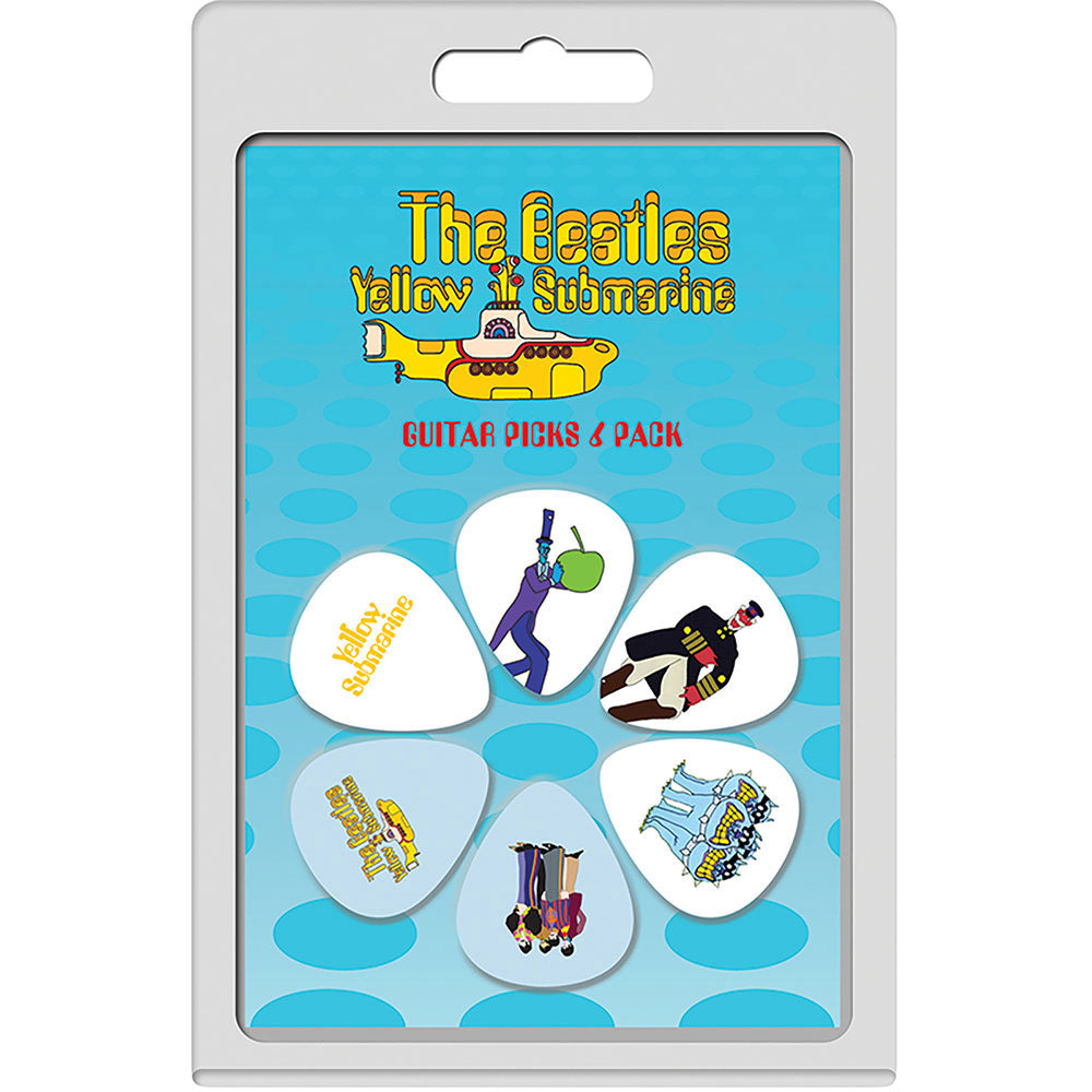 The Beatles: Yellow Submarine 2 6-Pack Plectrum Pack