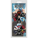 AC/DC: Album Covers 12 - Pack (Multicolour) Musical Instruments & Accessorie – officielt merchandise