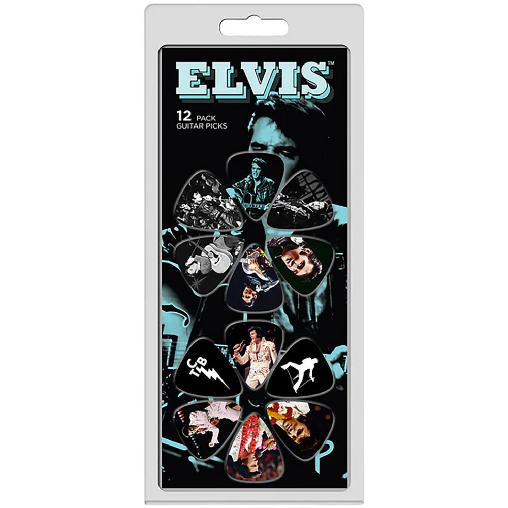 Elvis Presley: Faces 12 - Pack (Multicolour) Musical Instruments & Accessorie – officielt merchandise