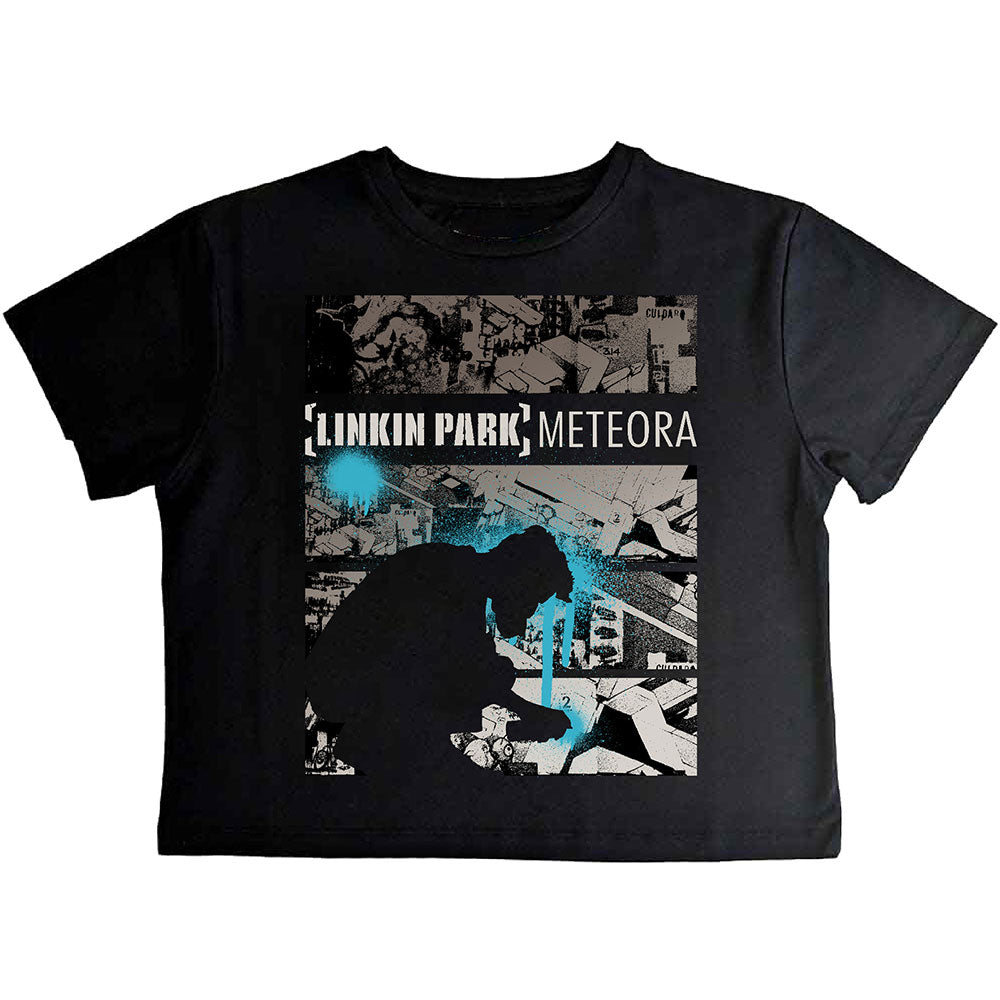 Linkin Park: Meteora Drip Collage Crop Top (Kvinder)