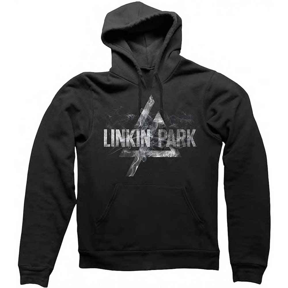 Linkin Park: Smoke Logo Hoodie – officielt merchandise