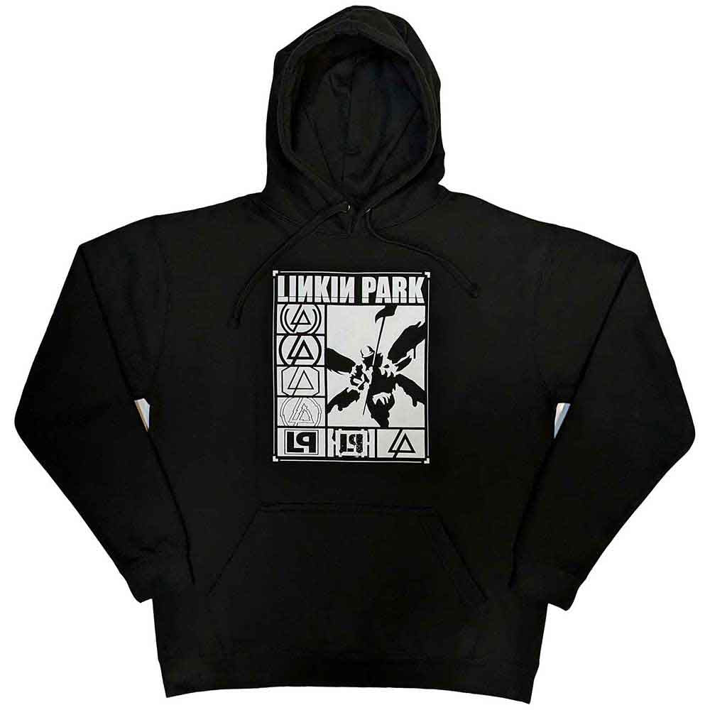 Linkin Park: Logos Rectangle Pullover Hoodie