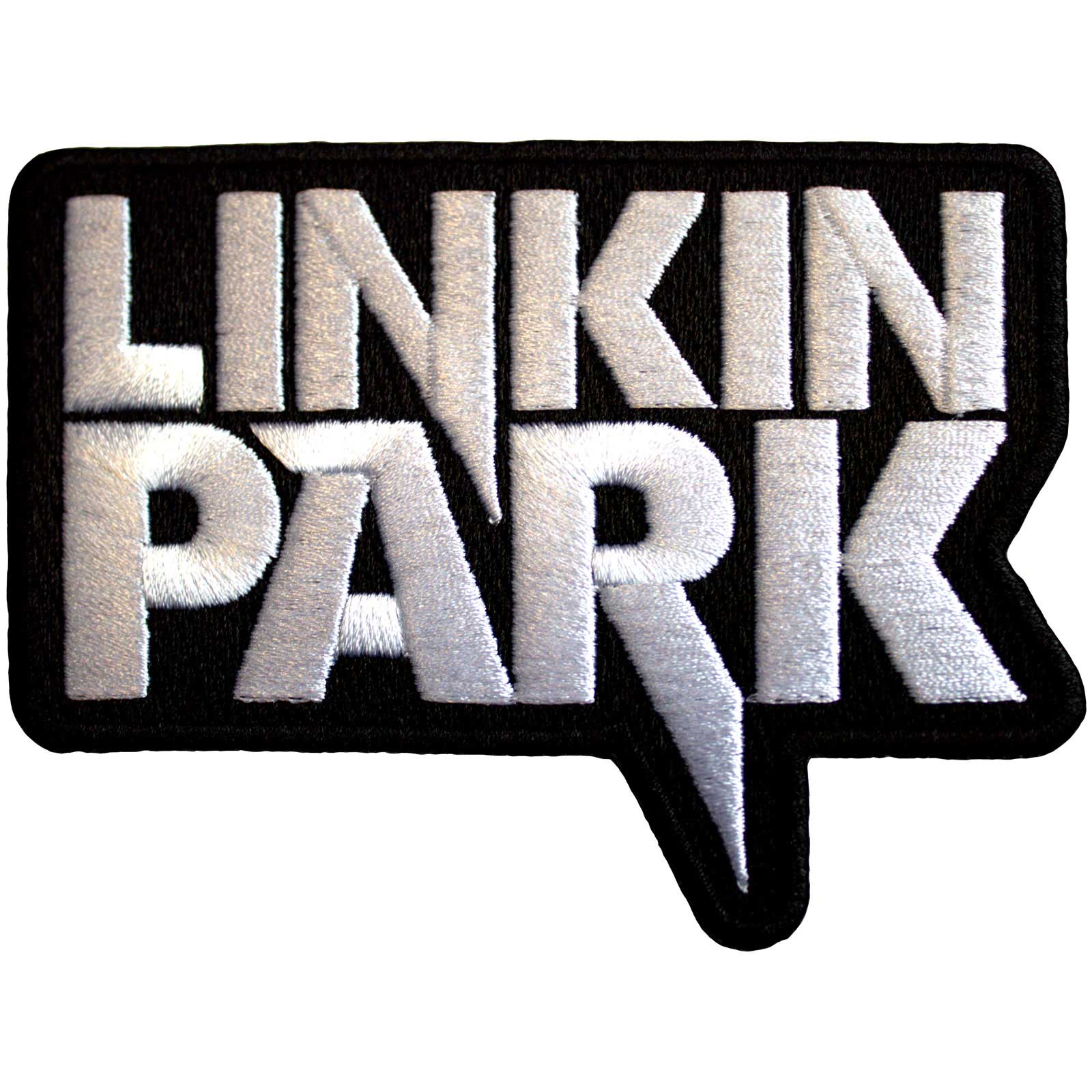 Linkin Park: White Logo Standard Patch
