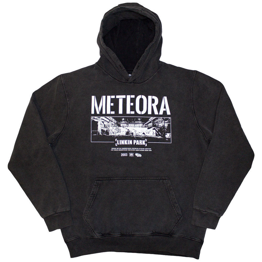 Linkin Park: Meteora Wall Art Stone Wash Pullover Hoodie (Wash)