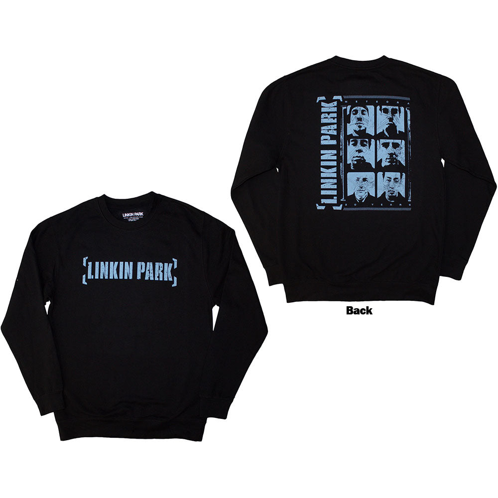 Linkin Park: Meteora Portraits Sweatshirt (Back Print)
