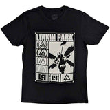 Linkin Park: Logos Rectangle T-shirt – officielt merchandise