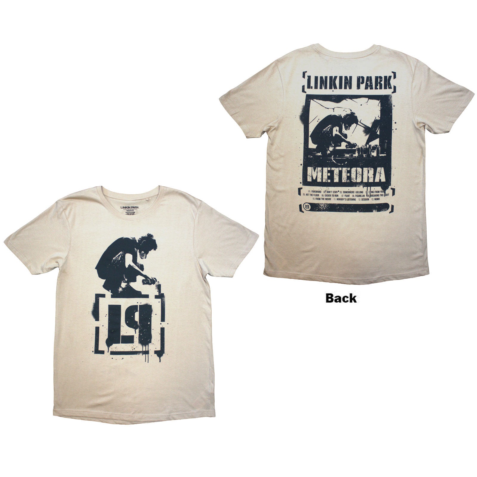 Linkin Park: Meteora T-Shirt (Back Print)