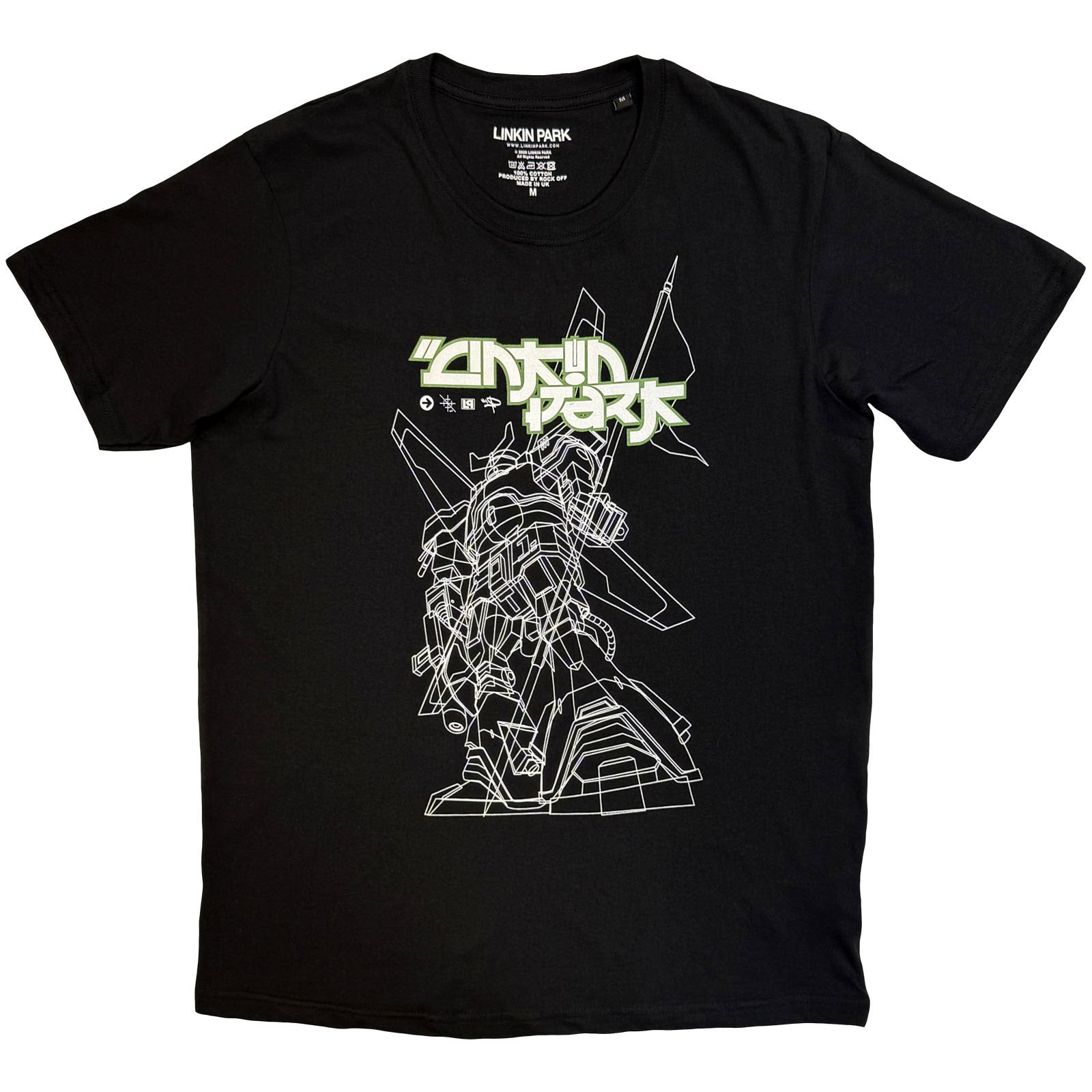 Linkin Park: Reanimation Mega Bot T-shirt – officielt merchandise