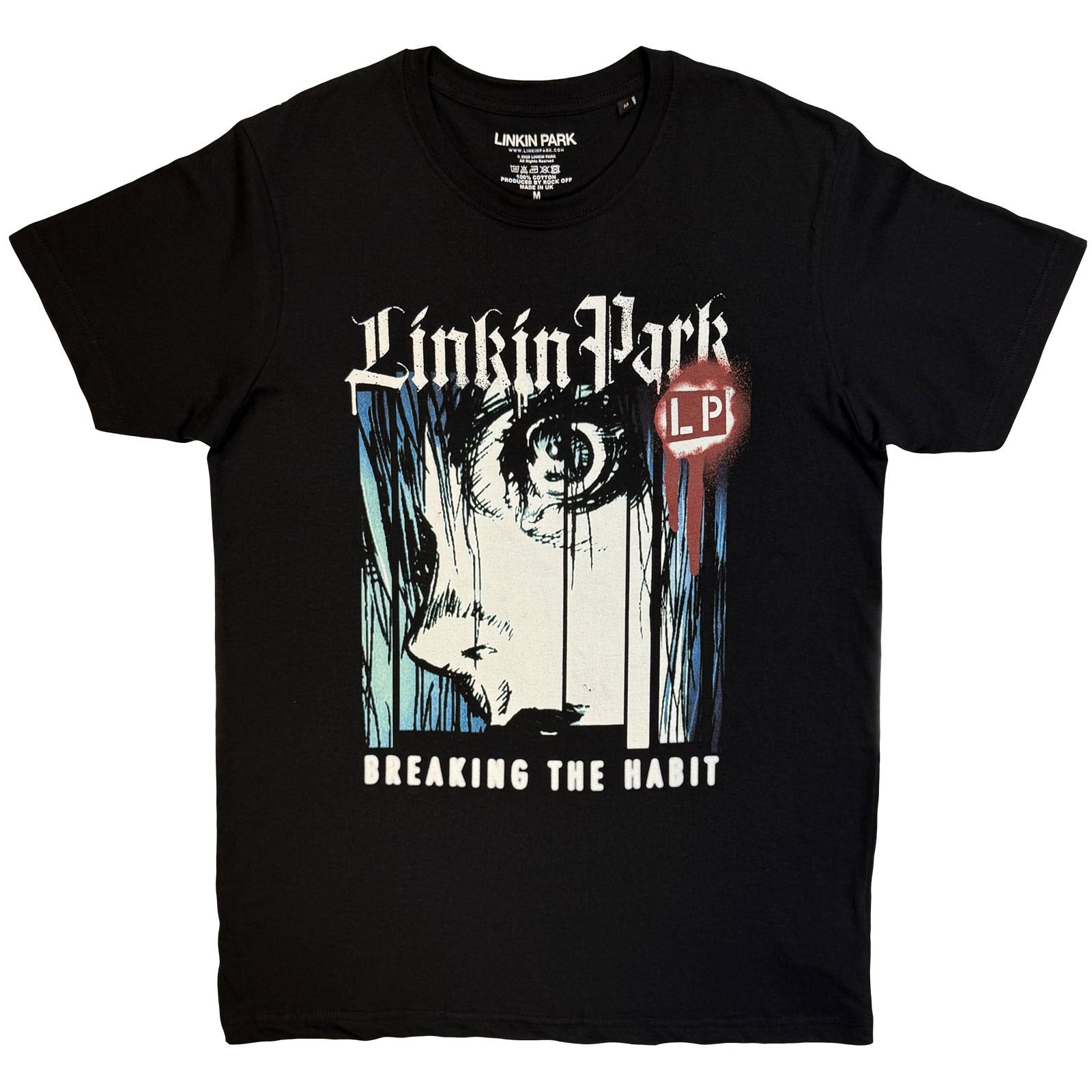 Linkin Park: Face T-shirt – officielt merchandise