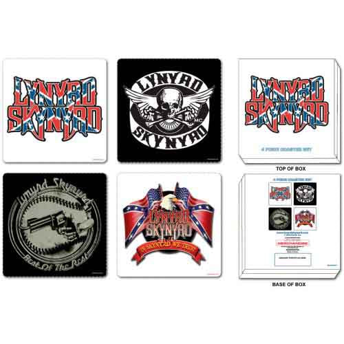 Lynyrd Skynyrd: Mixed Coaster – officielt merchandise