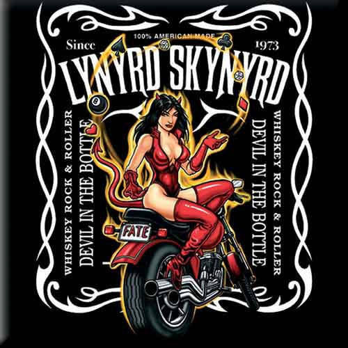 Lynyrd Skynyrd: Devil In The Bottle Magnet – officielt merchandise