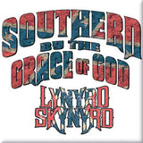 Lynyrd Skynyrd: Southern By The Grace Of God Magnet – officielt merchandise