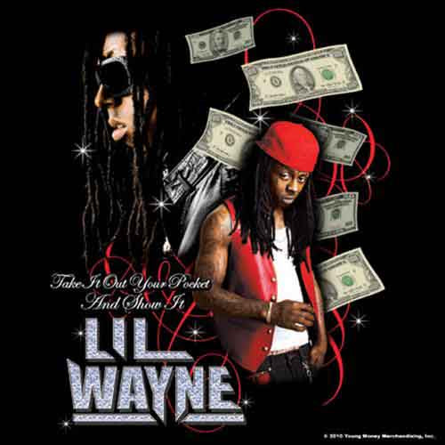 Lil Wayne: Take it Out your Pocket Coaster – officielt merchandise