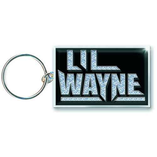 Lil Wayne: Logo (Embellished) Nøglering – officielt merchandise