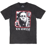 Lil Wayne: Mono Photo Stone Wash T-Shirt (Wash)