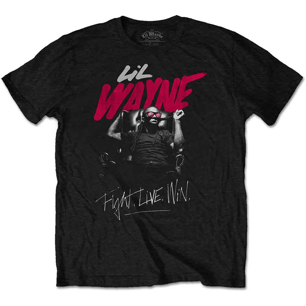 Lil Wayne: Fight - Live - Win T-shirt – officielt merchandise