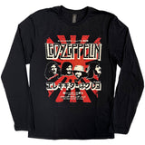 Led Zeppelin: Japanese Burst Long Sleeve – officielt merchandise