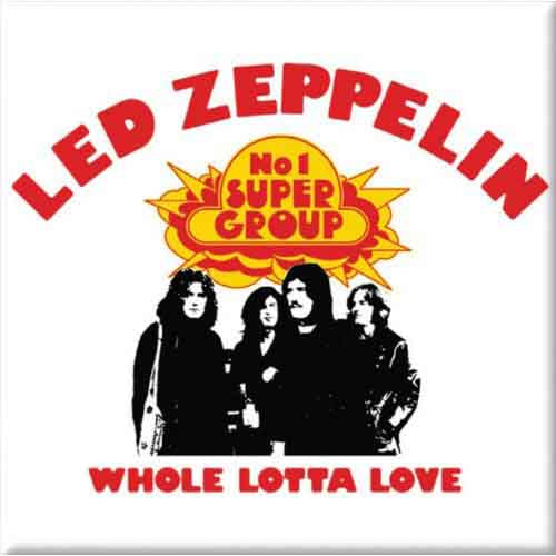 Led Zeppelin: Whole Lotta Love Magnet – officielt merchandise