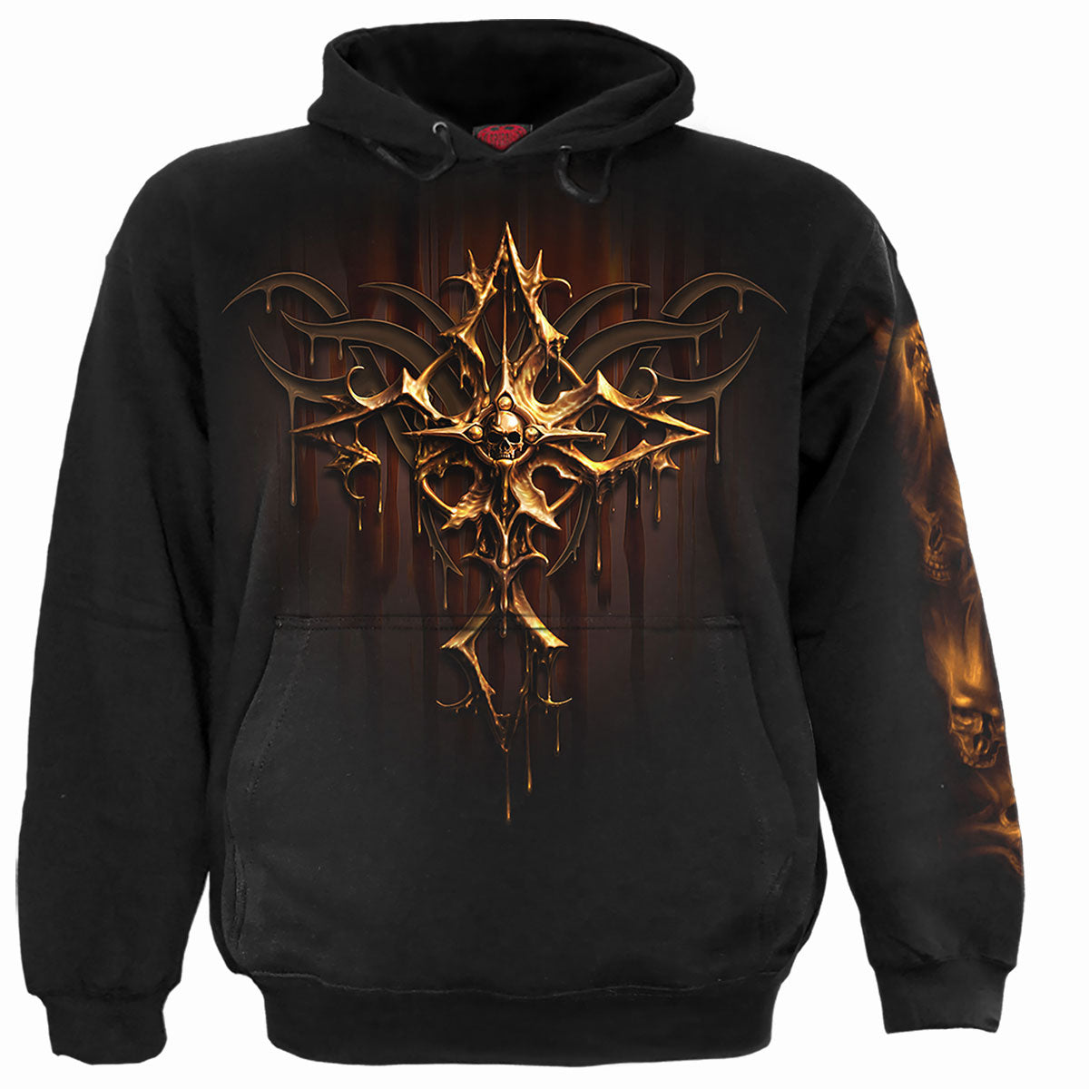 Spiral: Dripping Gold (Back & Sleeve Print) Hoodie – officielt merchandise