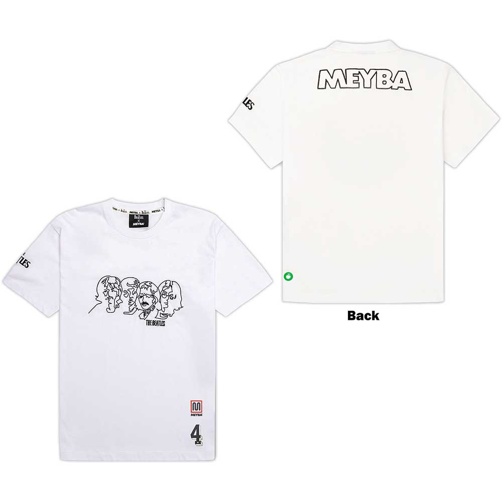 The Beatles: Meyba Embroidered T-Shirt