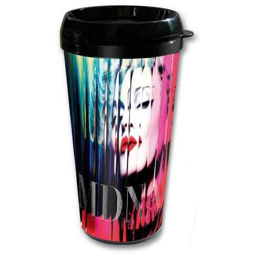 Madonna: MDNA Plastic Style Travel Mug