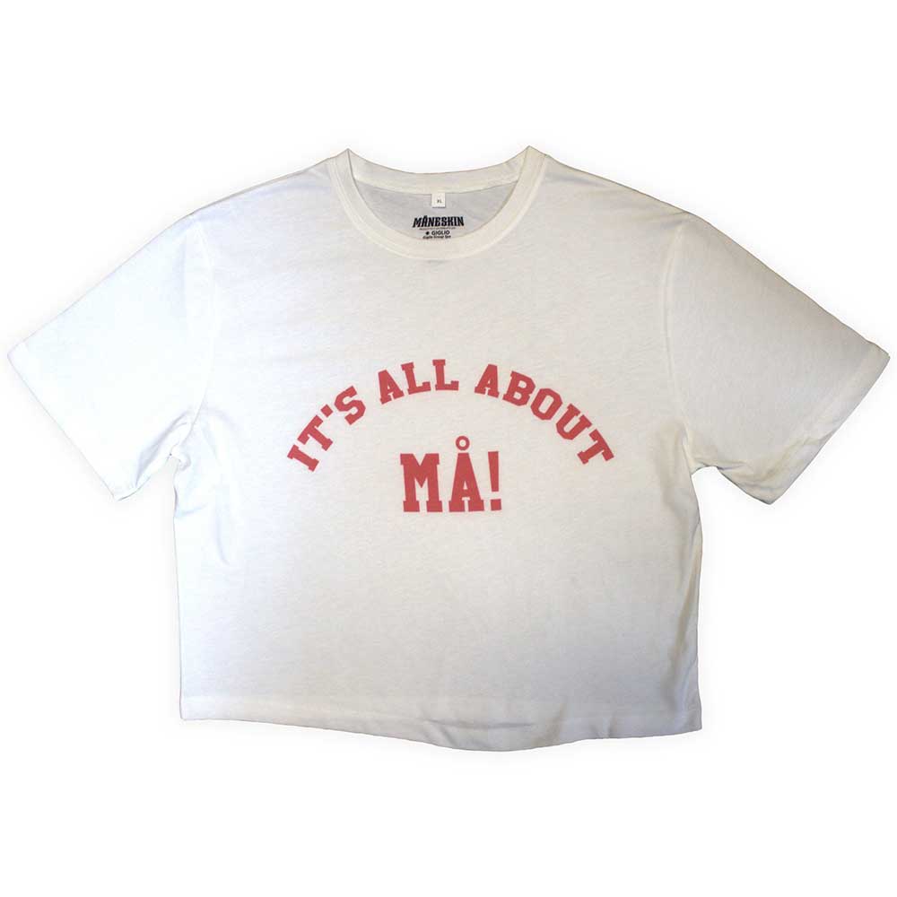 Maneskin: It's All About MA! Crop Top (Kvinder)