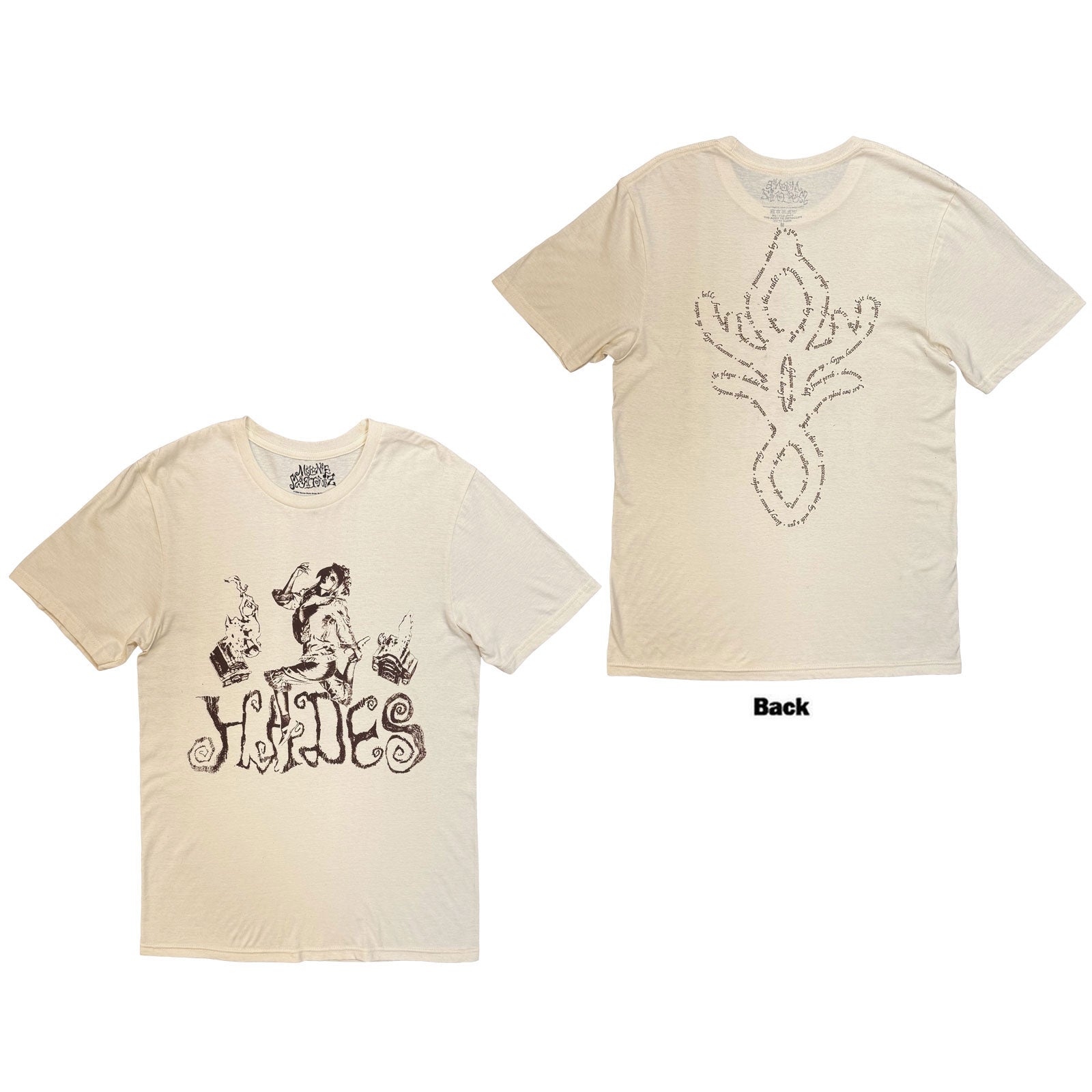 Melanie Martinez: Hades Jumping (Natural) T-shirt – officielt merchandise