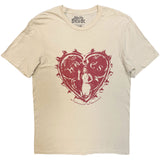 Melanie Martinez: Hades Heart (Sand) T-shirt – officielt merchandise