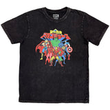 Marvel Comics: Avengers Japanese  Stone Wash T-Shirt (Wash)