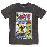 Marvel Comics: Here Comes Daredevil Comic  Stone Wash T-Shirt (Wash)