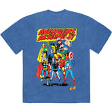 Marvel Comics: Avengers Assemble Retro Stone Wash T-Shirt (Wash)