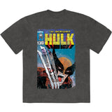 Marvel Comics: Incredible Hulk Wolverine Stone Wash T-Shirt (Wash)