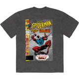 Marvel Comics: Web Of Spider-Man Stone Wash T-Shirt (Wash)