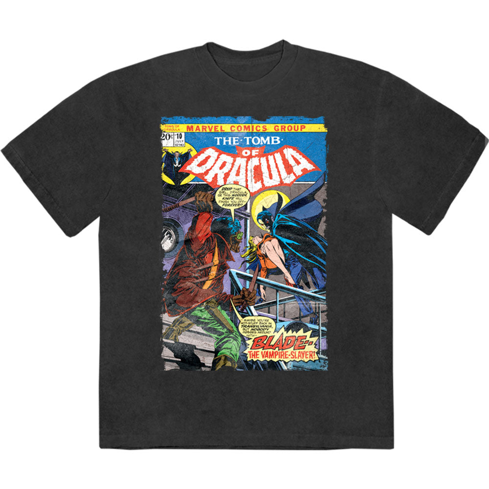 Marvel Comics: Tomb Of Dracula Stone Wash T-Shirt (Wash)