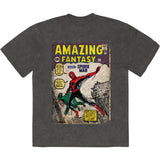 Marvel Comics: Spider-Man Amazing Fantasy Stone Wash T-Shirt (Wash)