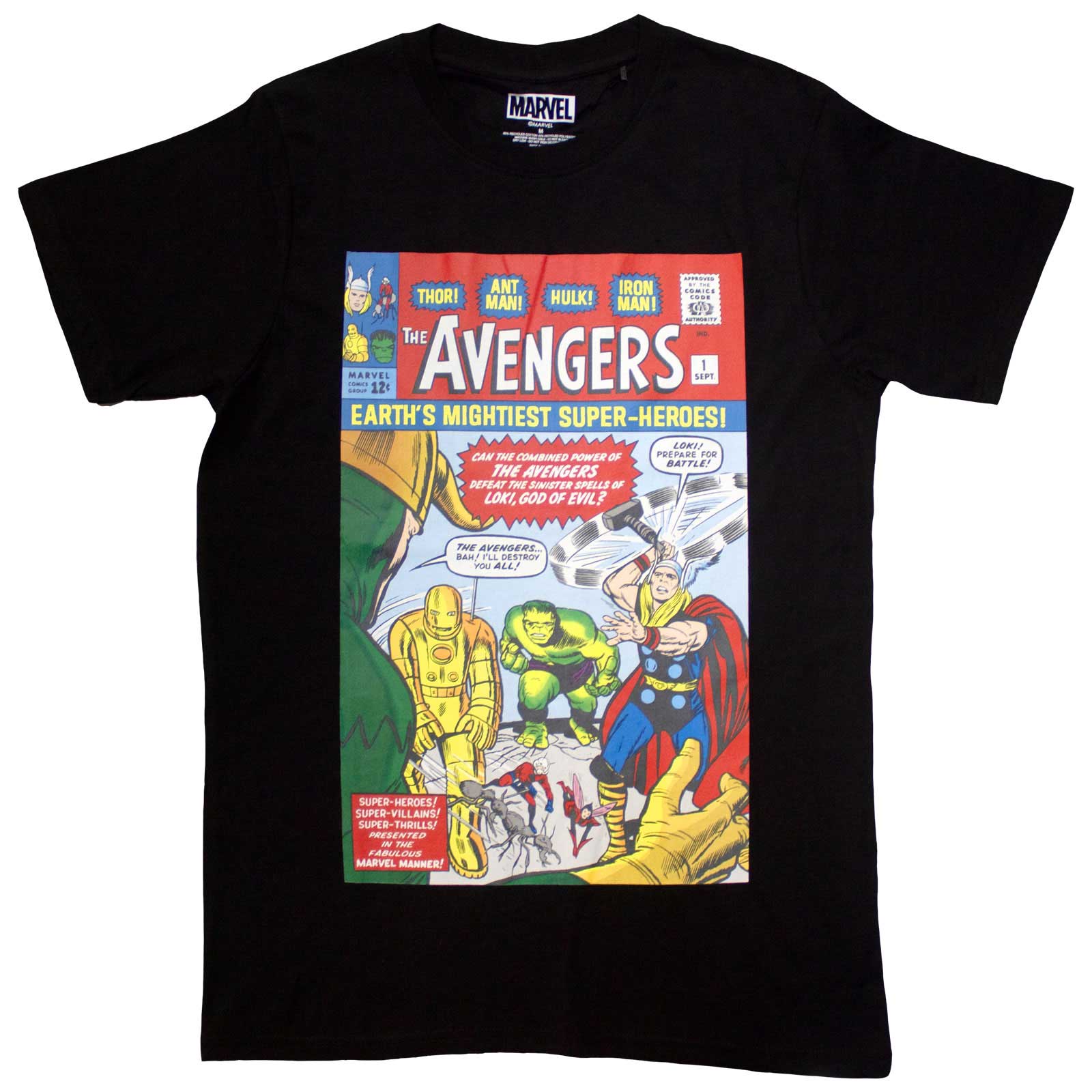 Marvel Comics: Earth's Mightiest... Comic Cover T-Shirt