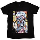 Marvel Comics: Captain America Wheel Comic Cover T-Shirt