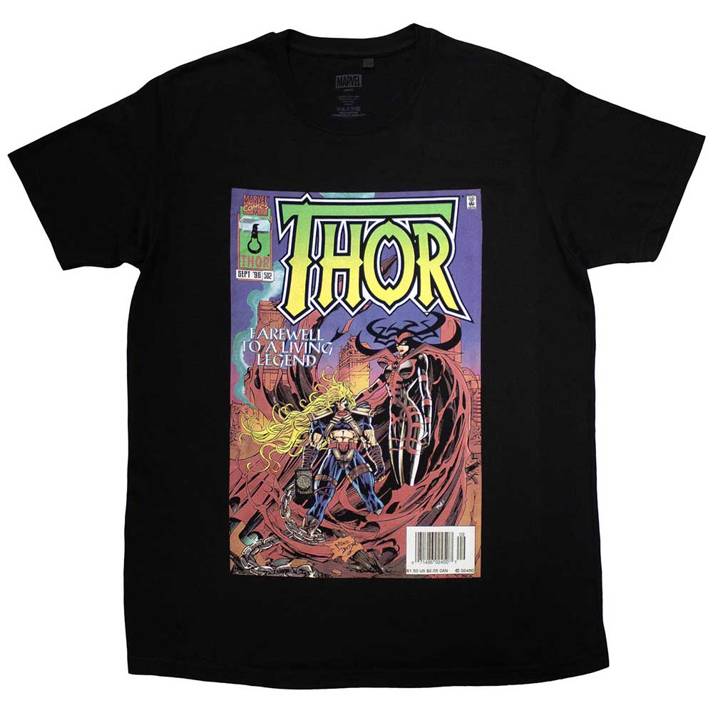 Marvel Comics: Thor Living Legend Comic Cover T-Shirt