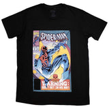 Marvel Comics: Spider-Man Warning Comic Cover T-Shirt