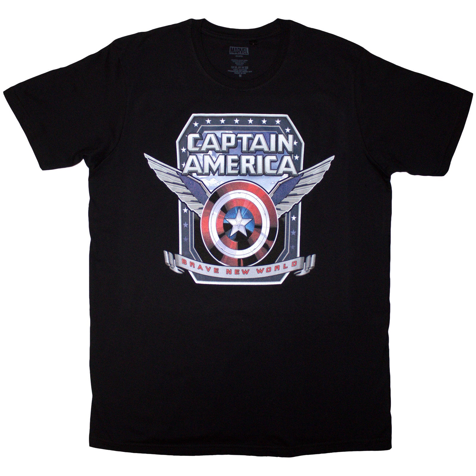 Marvel Comics: Captain America Brave New World Shield T-Shirt