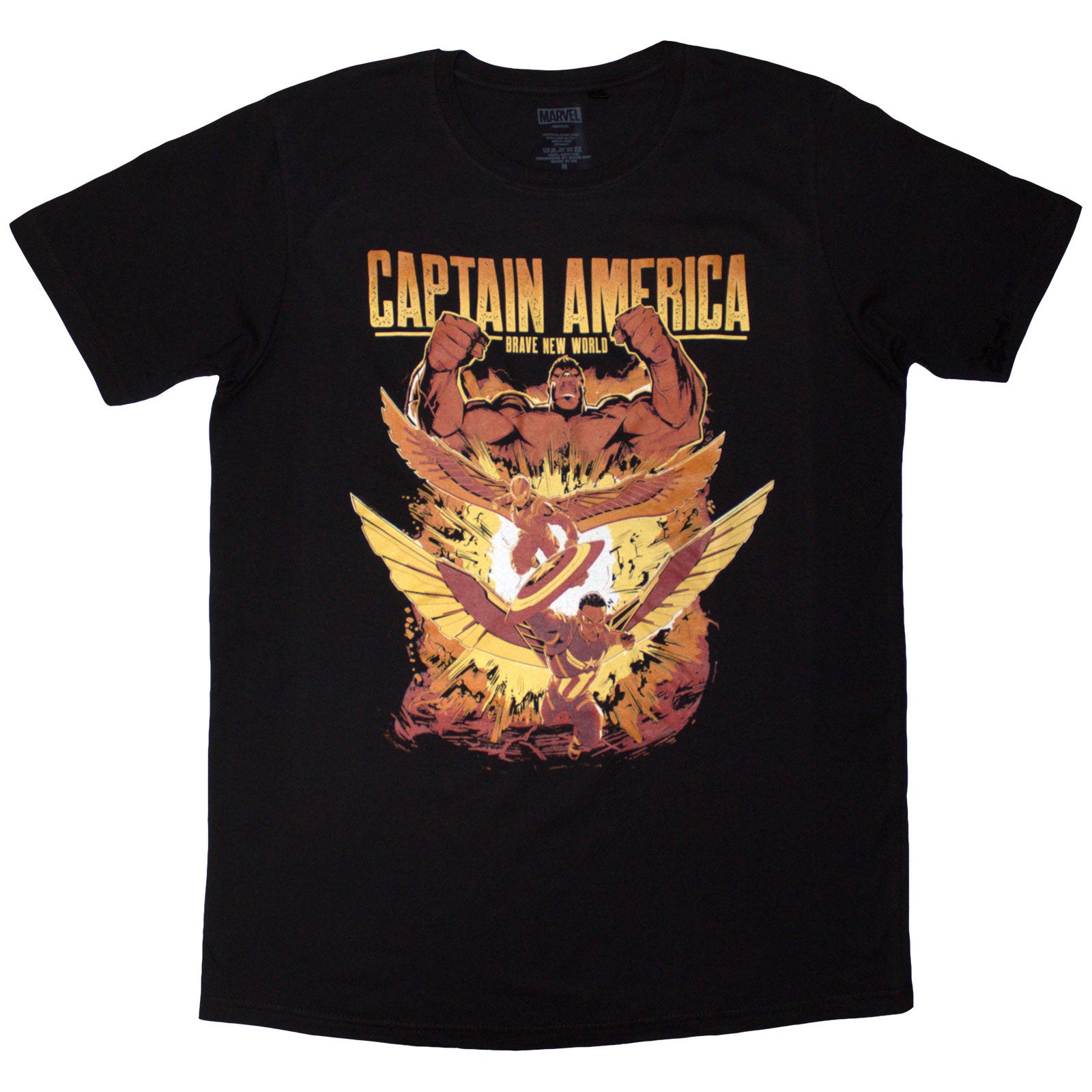 Marvel Comics: Capt. America Brave New World Explosion T-Shirt