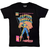 Marvel Comics: Captain America 50Th Anniversary T-Shirt