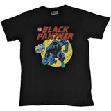 Marvel Comics: Black Panther Retro Comic T-shirt – officielt merchandise