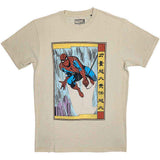 Marvel Comics: Spiderman Japanese (Sand) T-shirt – officielt merchandise