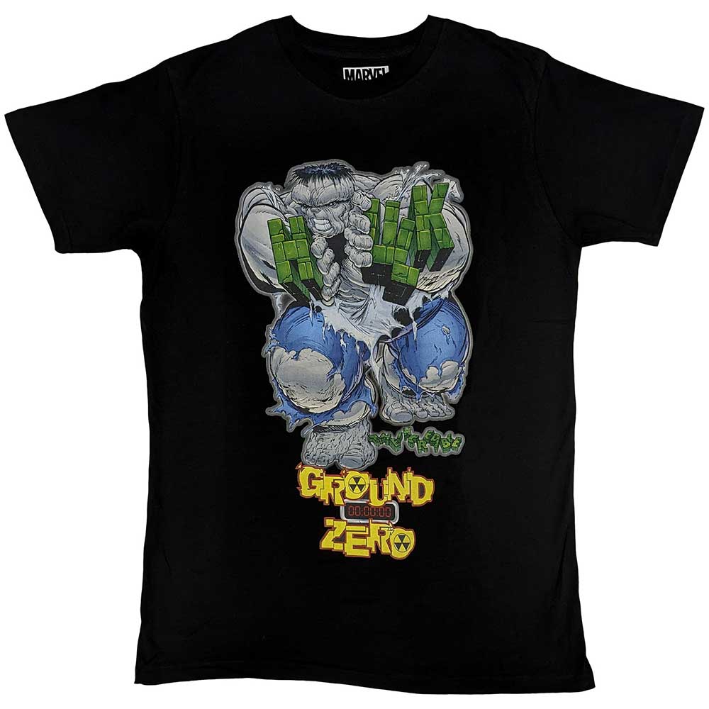 Marvel Comics: Hulk Ground Zero T-shirt – officielt merchandise