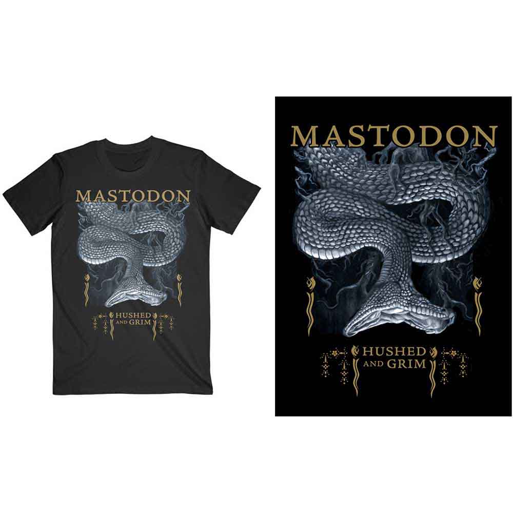 Mastodon: Hushed Snake T-shirt – officielt merchandise