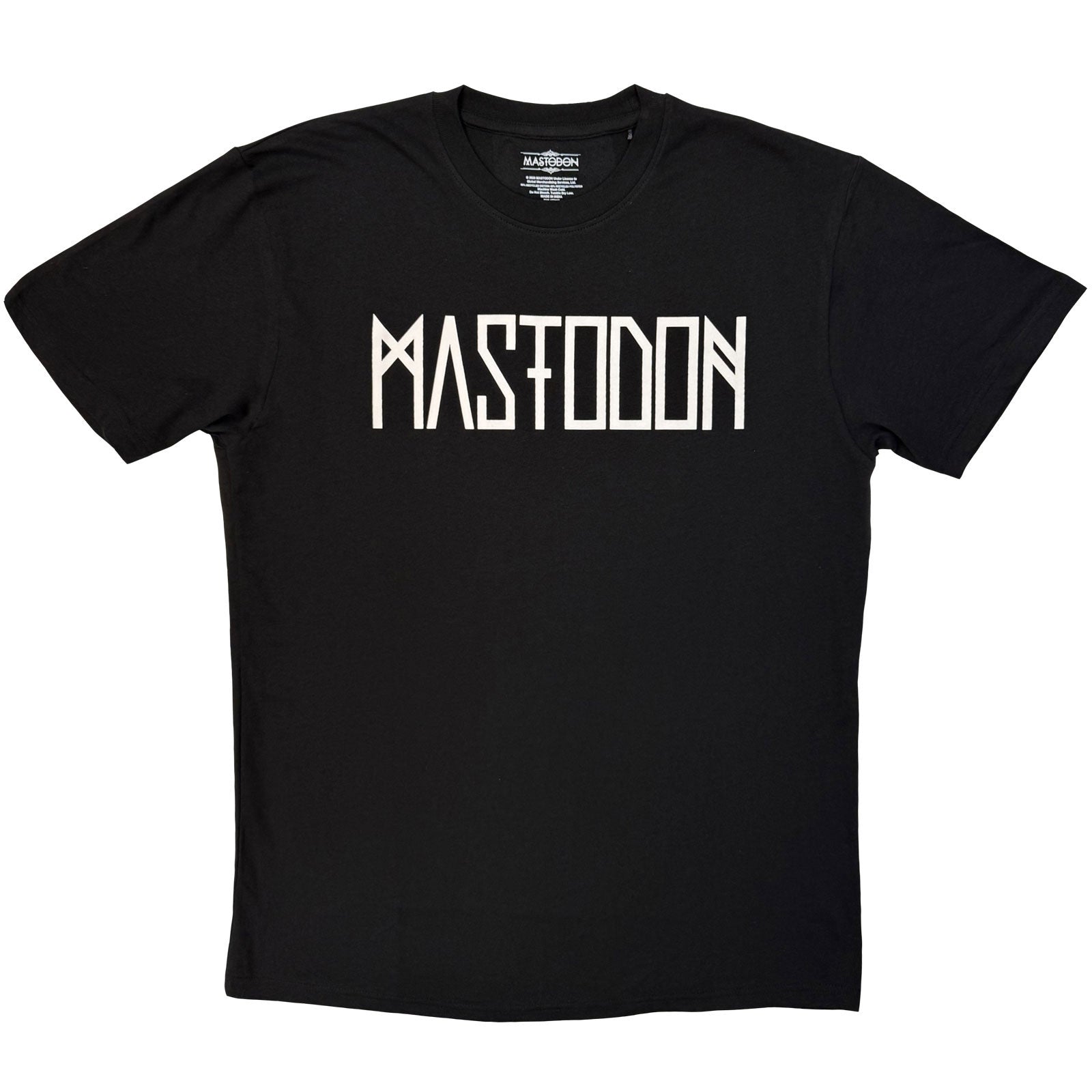 Mastodon: Logo Mono T-shirt – officielt merchandise