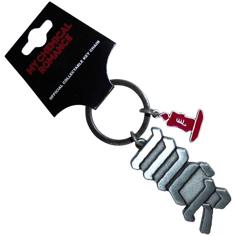 My Chemical Romance: MCR Logo Candle Charm Keychain