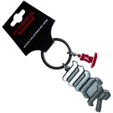 My Chemical Romance: MCR Logo Candle Charm Keychain