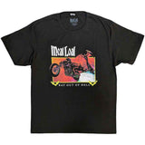 Meat Loaf: Bat Out Of Hell Rectangle T-shirt – officielt merchandise